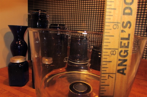 COBALT GLASS KITCHENWARE