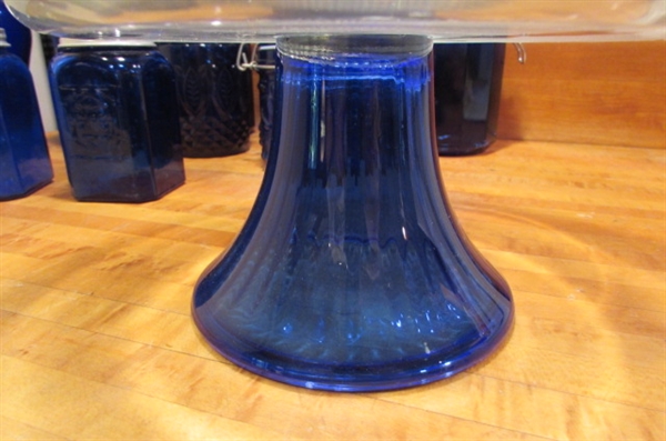 COBALT GLASS KITCHENWARE