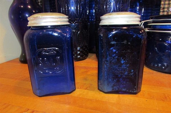 COBALT GLASS KITCHENWARE