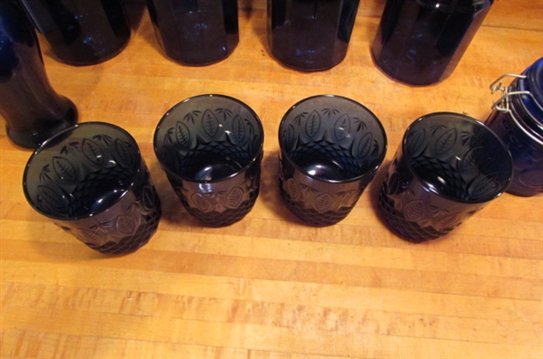 COBALT GLASS KITCHENWARE