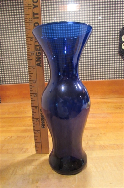 COBALT GLASS KITCHENWARE