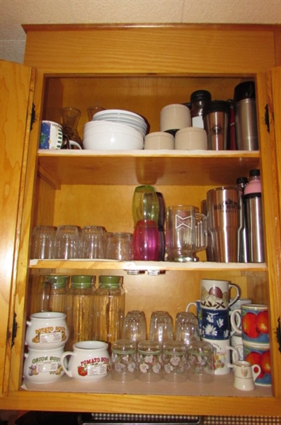 DRINKING GLASSES, COFFEE CUPS, INSULATED MUGS, DRINK CANISTERS & MORE