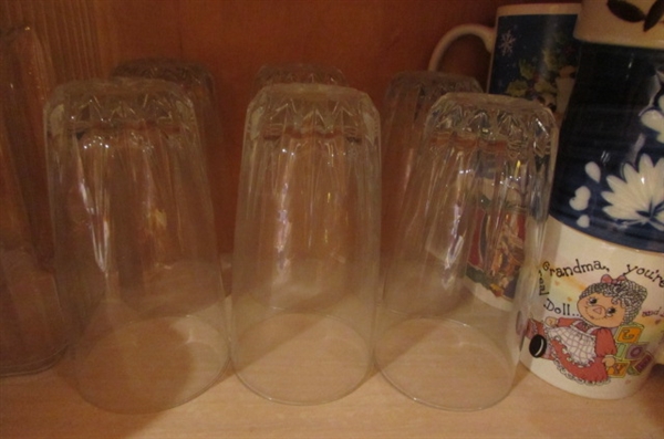 DRINKING GLASSES, COFFEE CUPS, INSULATED MUGS, DRINK CANISTERS & MORE