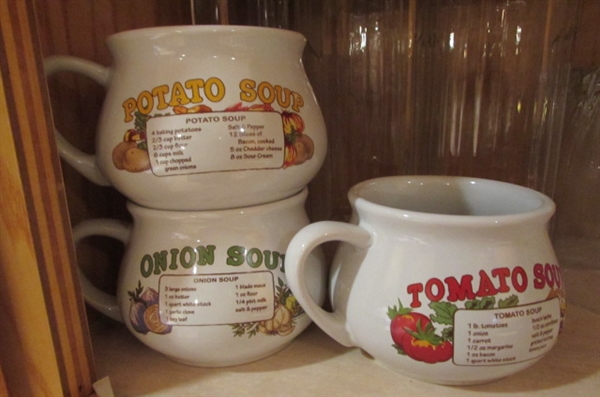 DRINKING GLASSES, COFFEE CUPS, INSULATED MUGS, DRINK CANISTERS & MORE