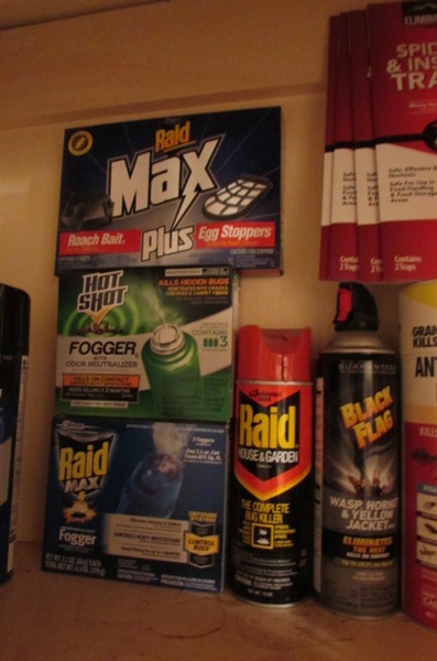 LARGE SELECTION OF BUG REPELLENTS & TRAPS