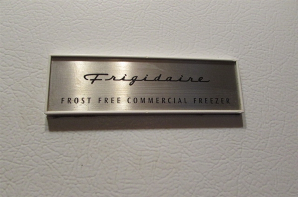FRIGIDAIRE FROST FREE COMMERCIAL FREEZER