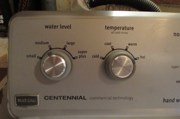 MAYTAG CENTENNIAL COMMERCIAL TECHNOLOGY WASHING MACHINE