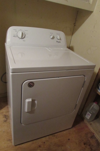 WHIRLPOOL LARGE CAPACITY DRYER