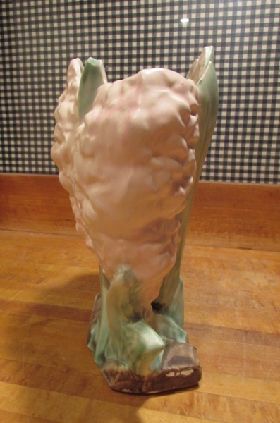 VINTAGE MCCOY VASES CHRYSANTHEMUM & HYACINTH