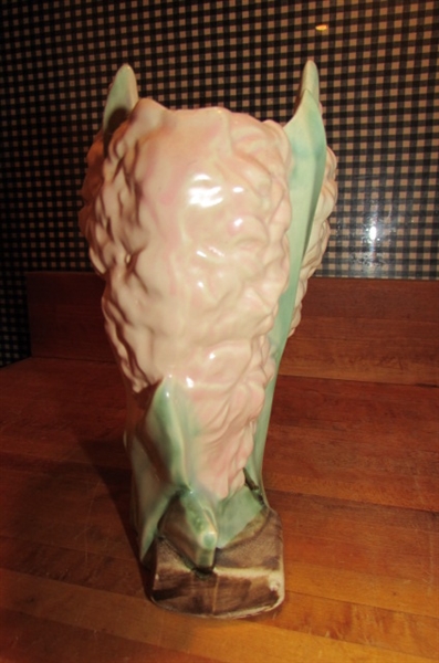VINTAGE MCCOY VASES CHRYSANTHEMUM & HYACINTH