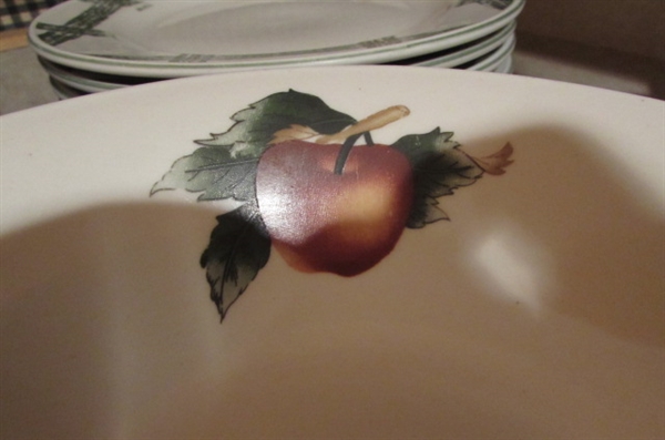 CADES COVE COLLECTION DINNER PLATES, SALAD/DESSERT PLATES & BOWLS