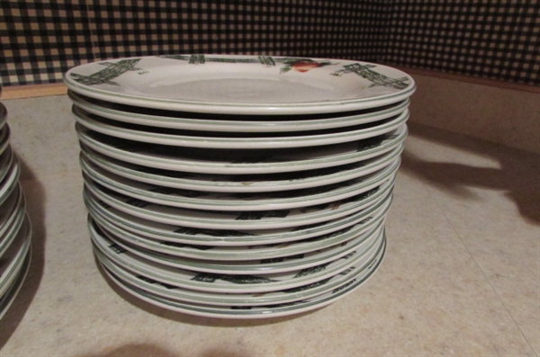CADES COVE COLLECTION DINNER PLATES, SALAD/DESSERT PLATES & BOWLS