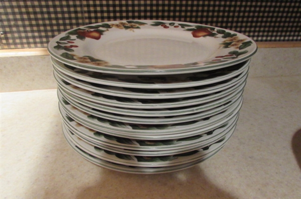 CADES COVE COLLECTION DINNER PLATES, SALAD/DESSERT PLATES & BOWLS