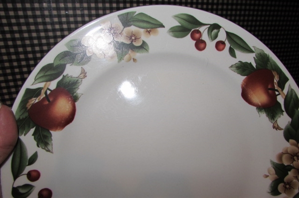 CADES COVE COLLECTION DINNER PLATES, SALAD/DESSERT PLATES & BOWLS
