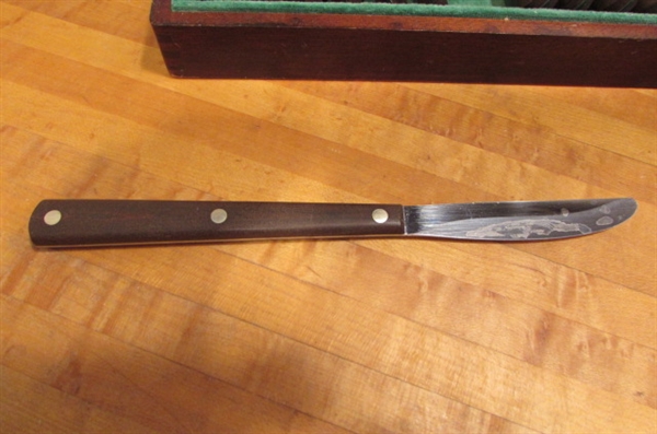 CUTCO KITCHEN KNIFE SET, CARVING KNIVES, KNIFE BLOCK & MORE