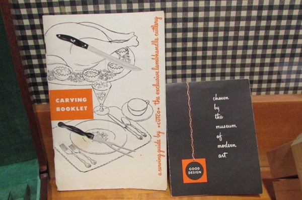 CUTCO KITCHEN KNIFE SET, CARVING KNIVES, KNIFE BLOCK & MORE