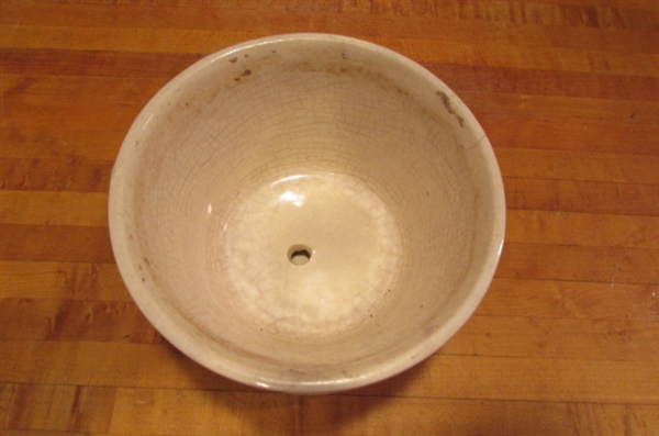 2 VINTAGE MCCOY JARDINIERE POTS