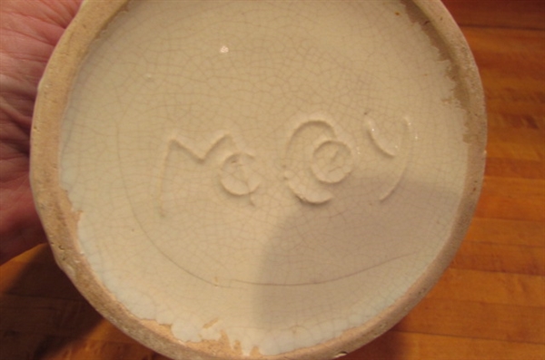 2 VINTAGE MCCOY JARDINIERE POTS