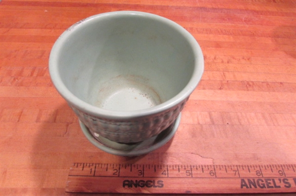 3 GREEN MCCOY PLANTERS