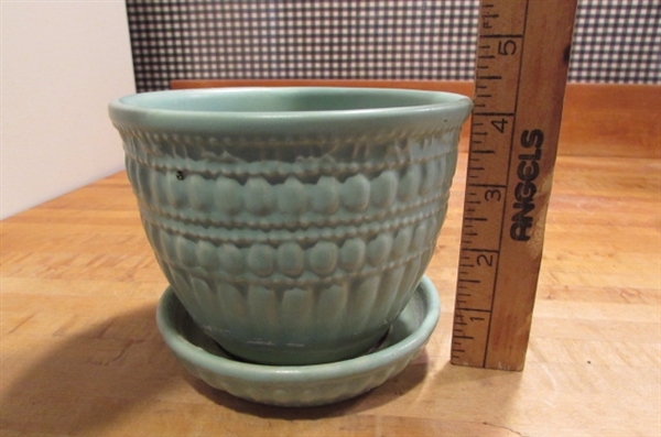 3 GREEN MCCOY PLANTERS