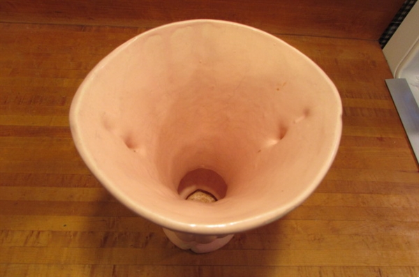TALL VINTAGE MCCOY 2-HANDLED VASE