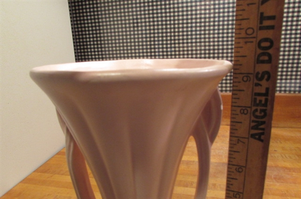 TALL VINTAGE MCCOY 2-HANDLED VASE