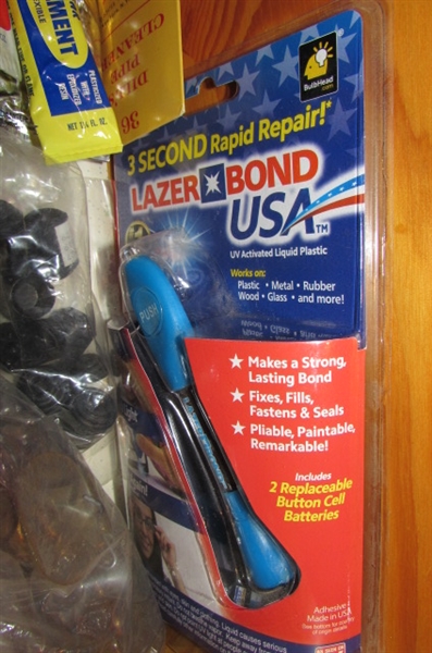 JUNK DRAWER LOT OF HANDY HOUSEHOLD ITEMS