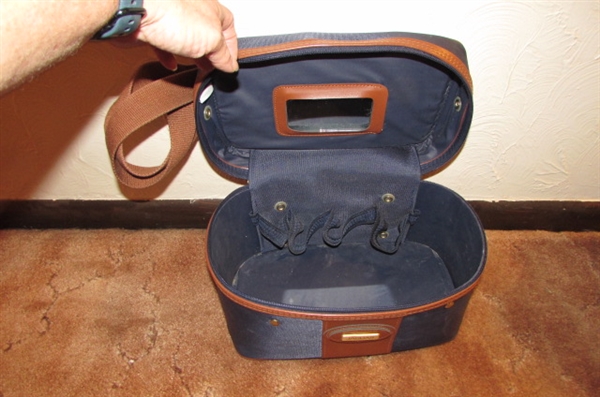SOFT SIDED JAGUAR LUGGAGE, VINYL AMERICAN TOURISTER & JORDACHE TOTES