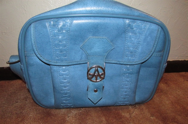 SOFT SIDED JAGUAR LUGGAGE, VINYL AMERICAN TOURISTER & JORDACHE TOTES