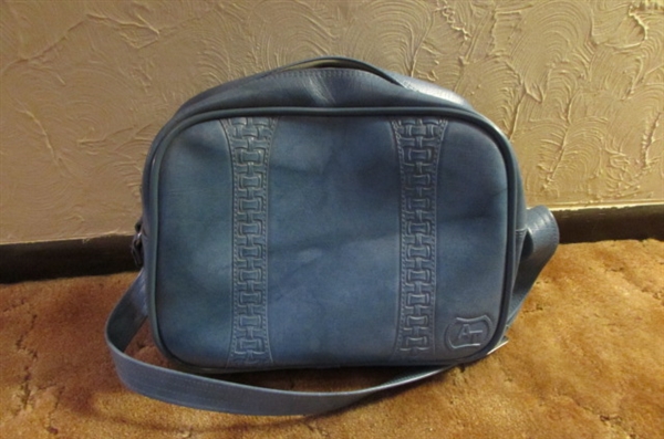 SOFT SIDED JAGUAR LUGGAGE, VINYL AMERICAN TOURISTER & JORDACHE TOTES
