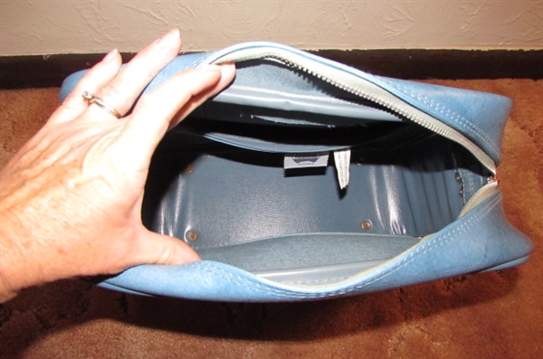 SOFT SIDED JAGUAR LUGGAGE, VINYL AMERICAN TOURISTER & JORDACHE TOTES
