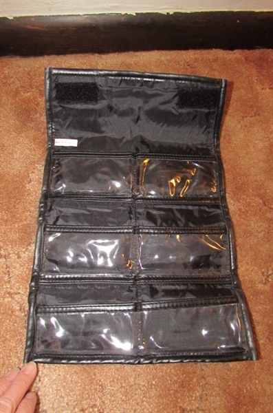 SOFT SIDED JAGUAR LUGGAGE, VINYL AMERICAN TOURISTER & JORDACHE TOTES