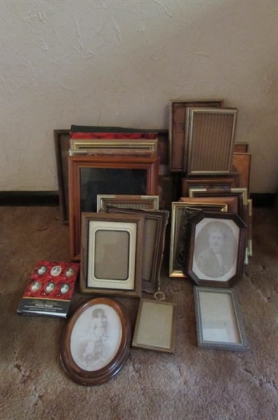 ASSORTED PICTURE FRAMES