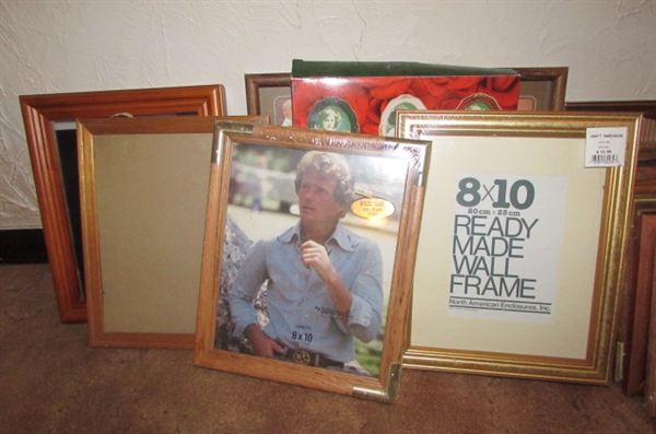 ASSORTED PICTURE FRAMES