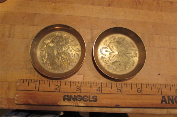 BRASS VASES & BELLS