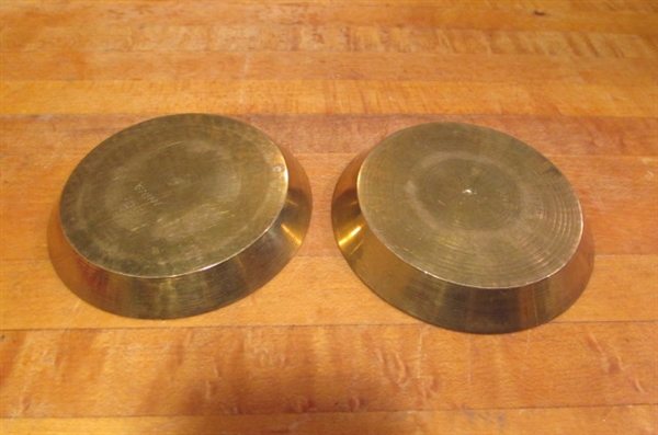 BRASS VASES & BELLS