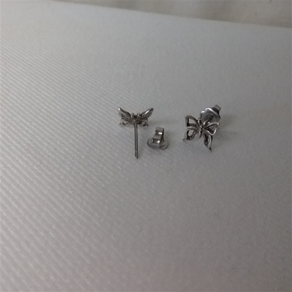 STERLING SILVER BUTTERFLY AND TURQUOISE JEWELRY