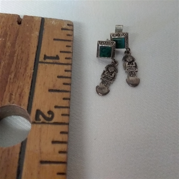 STERLING SILVER BUTTERFLY AND TURQUOISE JEWELRY