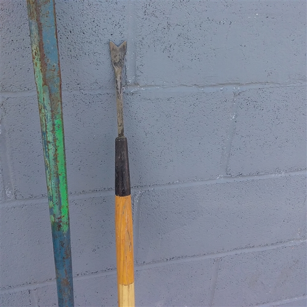 PRY BARS AND WOOD POLES