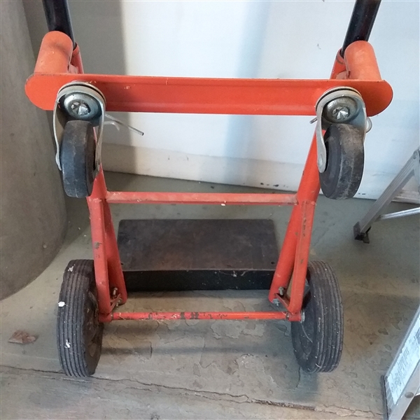 HAND TRUCK/CART  AND STEP STOOL