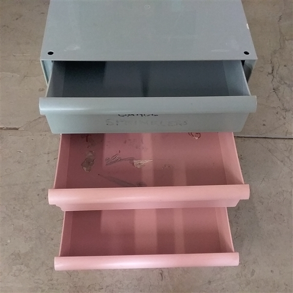 PLASTIC STORAGE DRAWERS