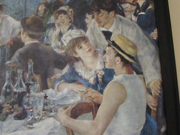 FRAMED RENOIR CANVAS PRINT
