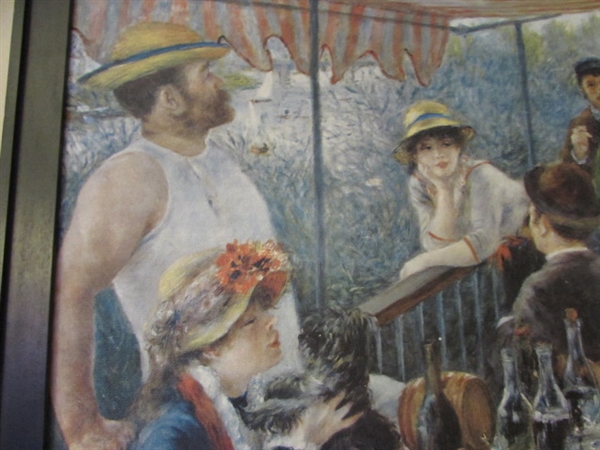 FRAMED RENOIR CANVAS PRINT