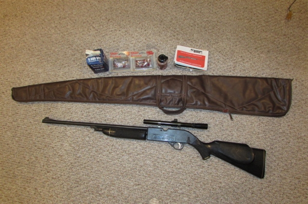 CROSMAN 66 POWERMASTER PELLET/BB GUN WITH SCOPE