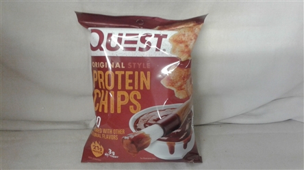 QUEST ORIGINAL STYLE PROTEIN CHIPS BBQ 8 BAGS