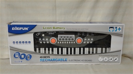 49 Key rechargeable electronic keyboard