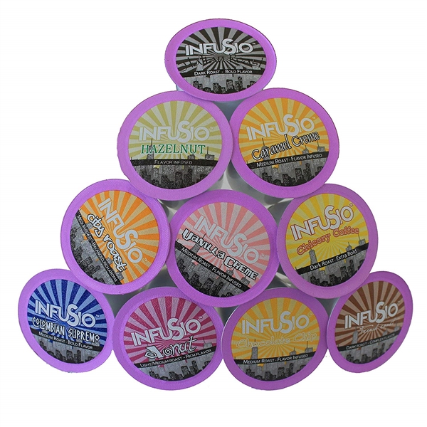 INFUSIO 96 COUNT VARIETY PACK SINGLE SERVE K-CUPS
