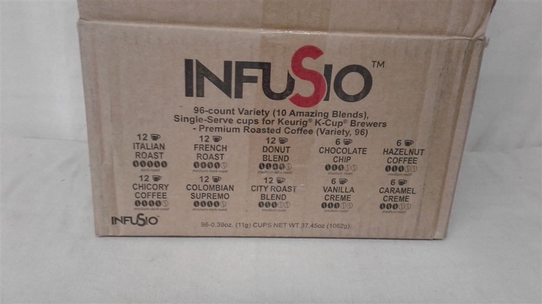 INFUSIO 96 COUNT VARIETY PACK SINGLE SERVE K-CUPS