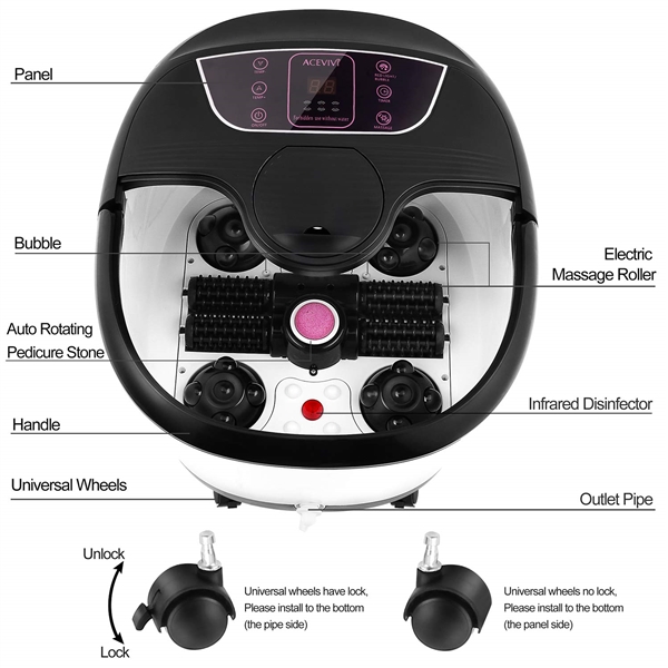 ACEVIVI  FOOT SPA MASSAGER