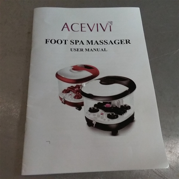 ACEVIVI  FOOT SPA MASSAGER